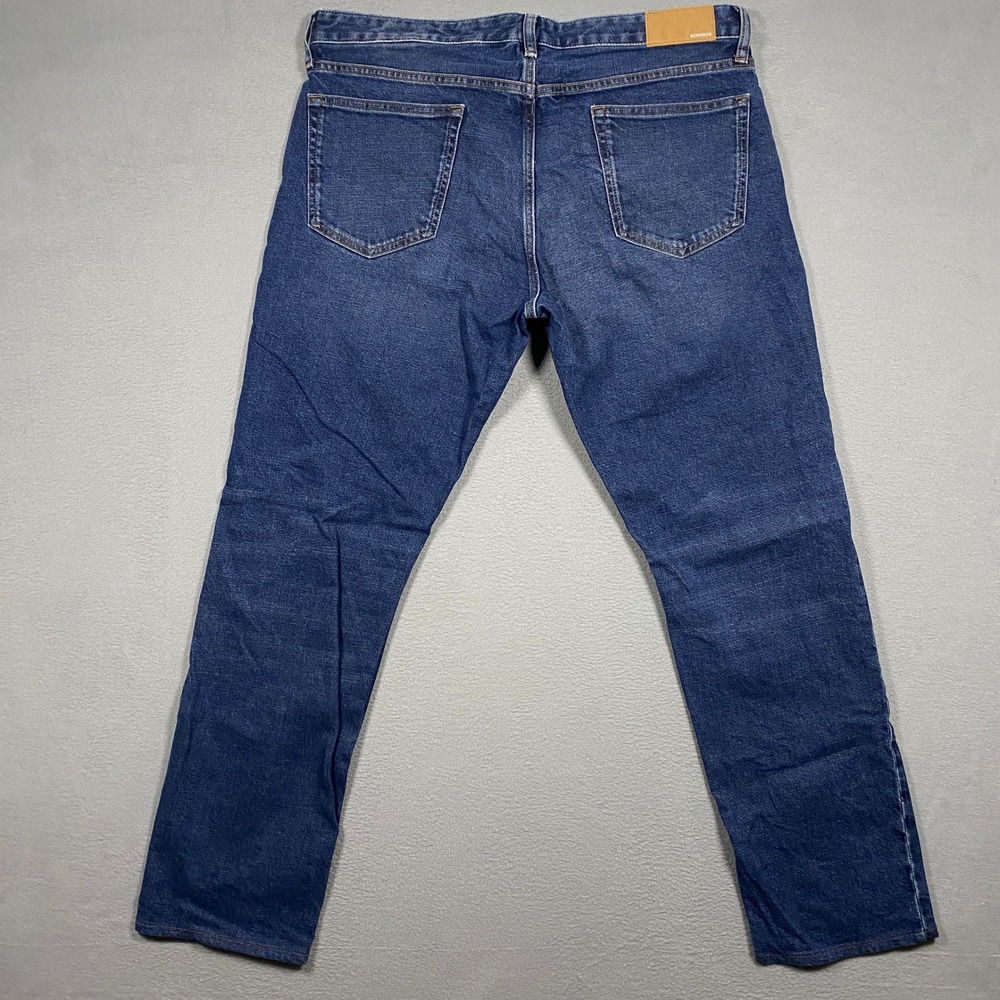 Bonobos Jeans Mens 36x32 Blue Premium Stretch Organic Cotton Denim 24485-BNF63 - Picture 2 of 8
